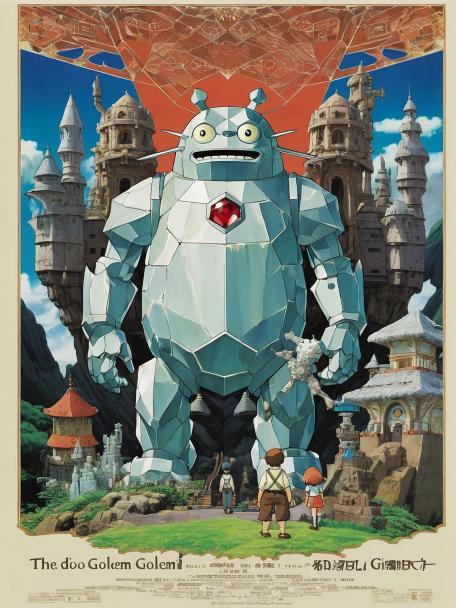 Studio Ghibli and the Diamond Golem