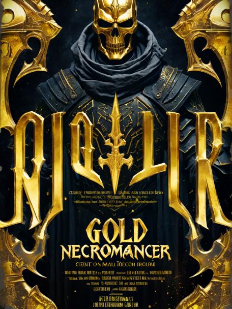 Gold Necromancer armor.