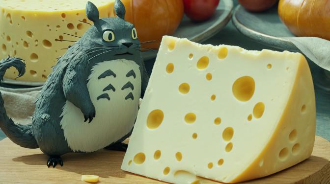 Studio Ghibli King of cheese