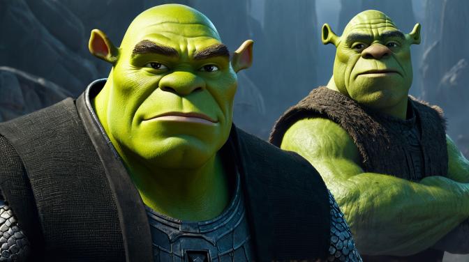 The rise of Darth Shrek.