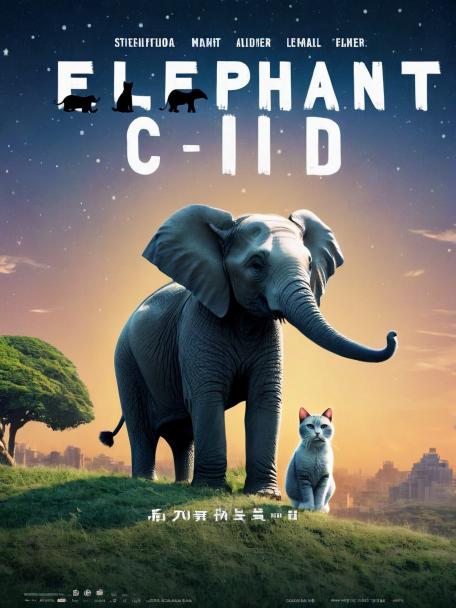 Elephant and cat child.