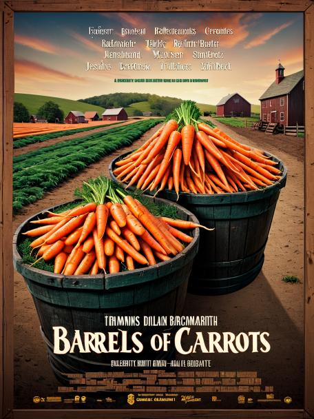 barrels of carrots