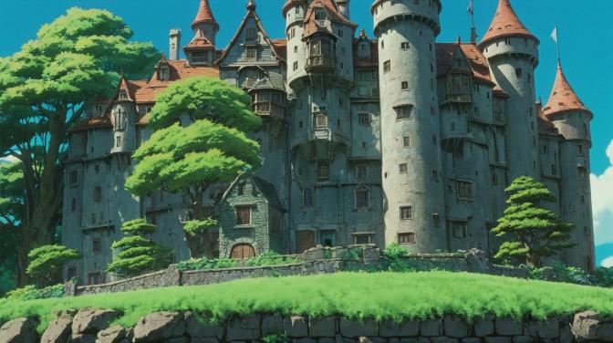 Studio Ghibli in the Old Castle