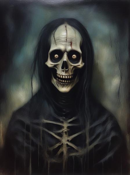 The only person on earth that is left.