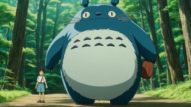 Studio Ghibli and a giant yokai.
