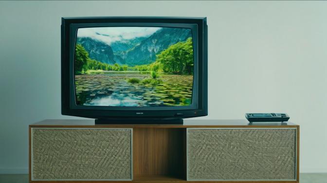 A TV in a TV in a TV in a TV in a TV on this TV.