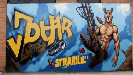 James Bond squirrel,