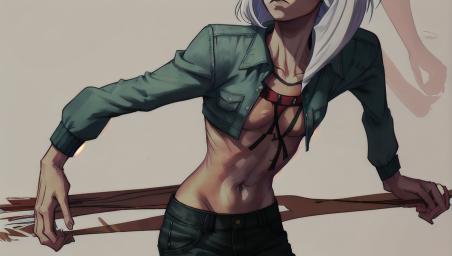Skinny dog,