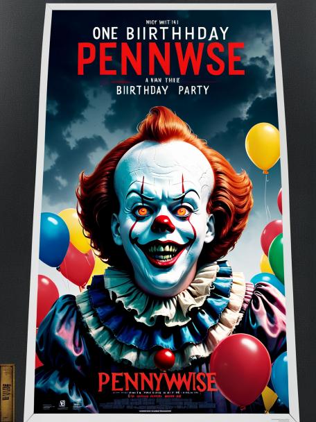 One birthday party, Pennywise!