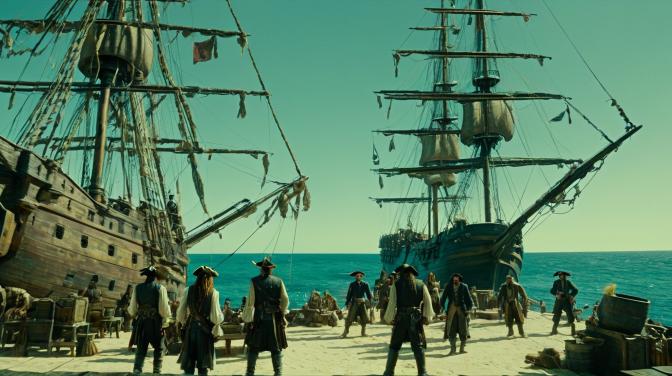 Pirates in the Caribbean
