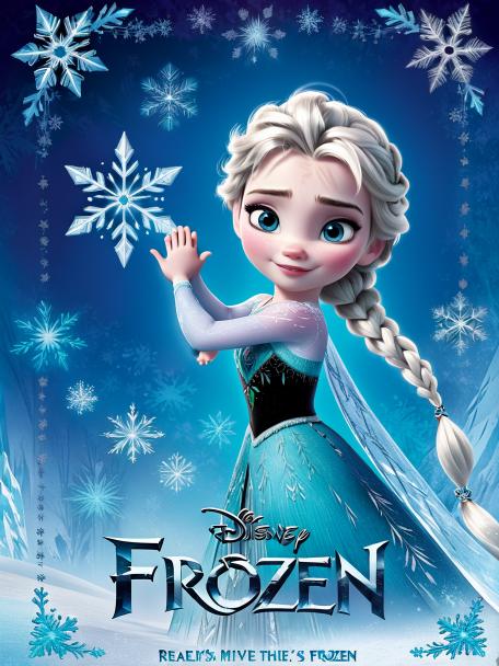 Disney Frozen with Elsa's Baby
