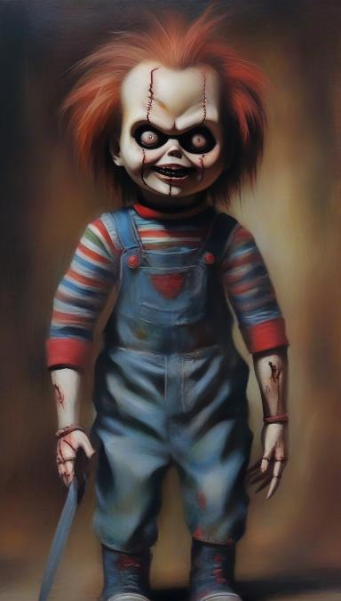 Child's Play Chucky Doll.