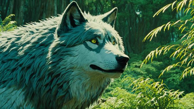 Stereo Ghibli, The King of the Wolf