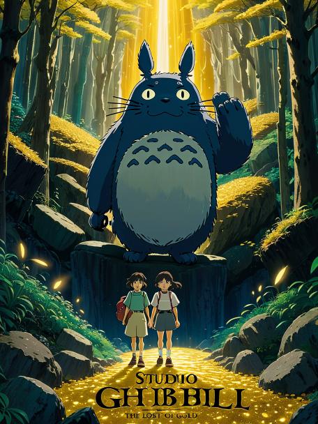 Studio Ghibli in the Lost Pile of Gold.