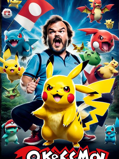 A Pokemon movie starring Jack Black.
