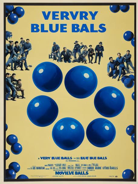 Very blue blue balls