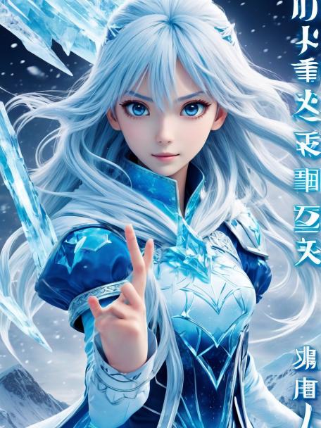 Ice Wizard, Anime Girl.