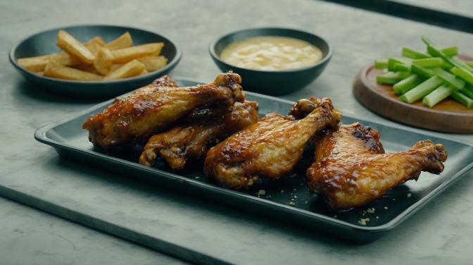 Unfortunately deceased chicken wings.