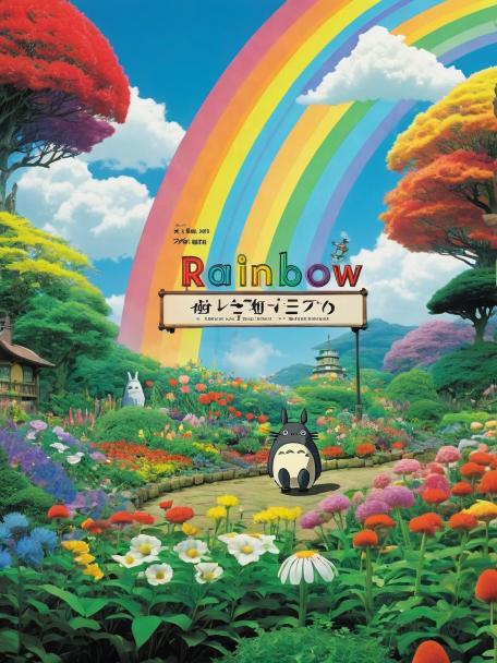 Studio Ghibli, Rainbow Garden.