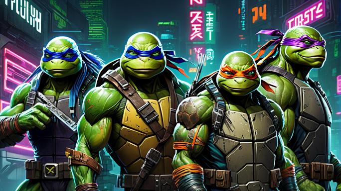 Teenage Mutant Ninja Turtles?