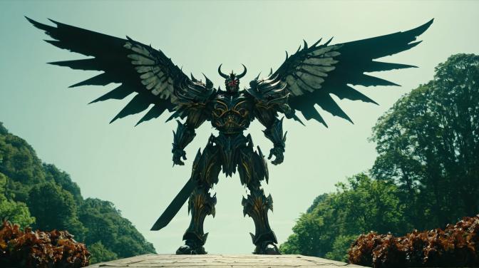 Overlord has a Oni with wings.