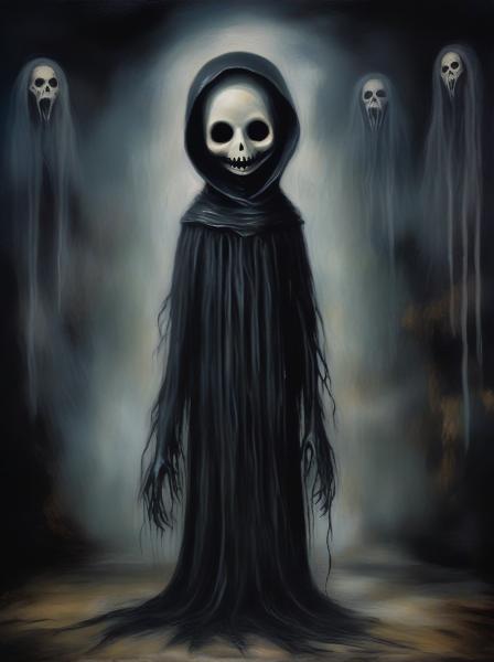 A Dementor-like doll that sucks the soul out of you.