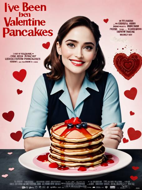 I've been Valentine, eating pancakes.