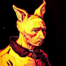 Make it look like a cop rabbit.