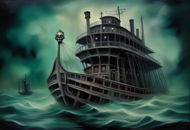 paddle wheel steamboat