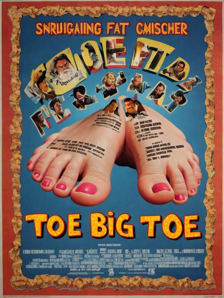 Starring the Toe, a big fat human singular toe.