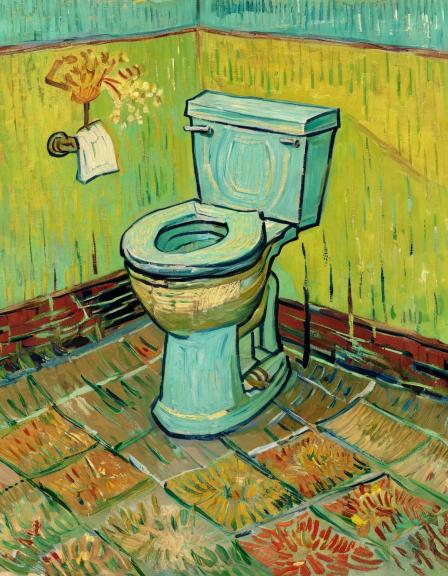 A skibbity toilet comes out of nowhere.
