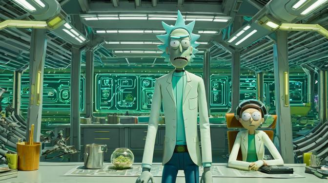 Rick and Morty.