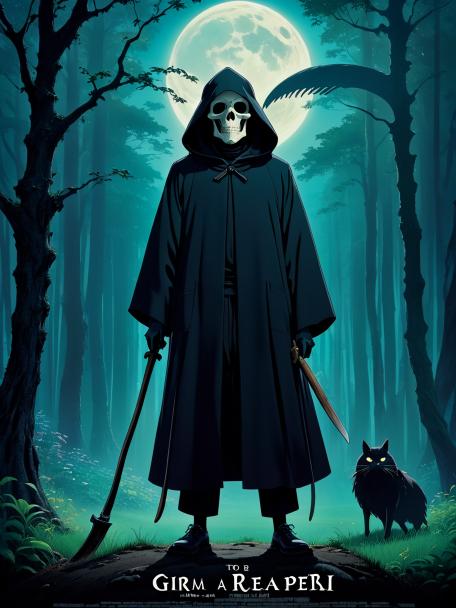 to be a Ghibli in the Grim Reaper.
