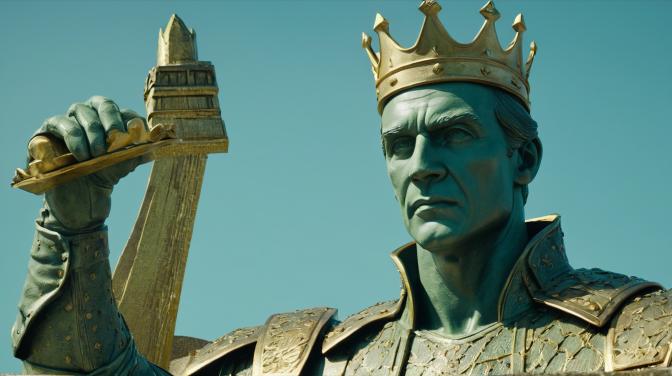 Steve Gibley, The Lost King's Statue