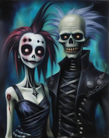 Titus and Yuna from Final Fantasy X.