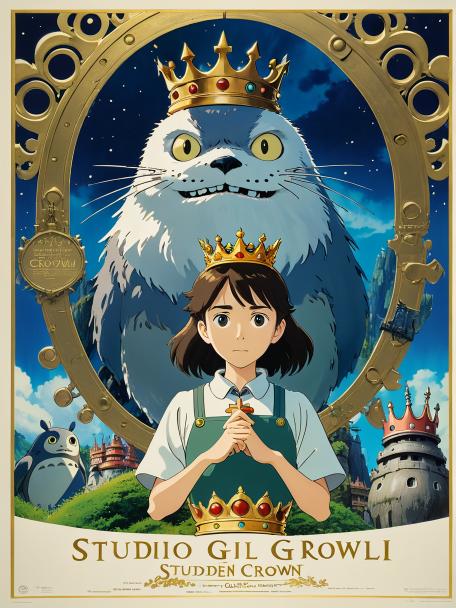 Studio Ghibli and the Golden Crown.