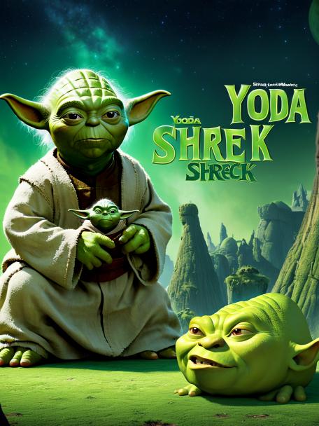 Yoda and Shrek.