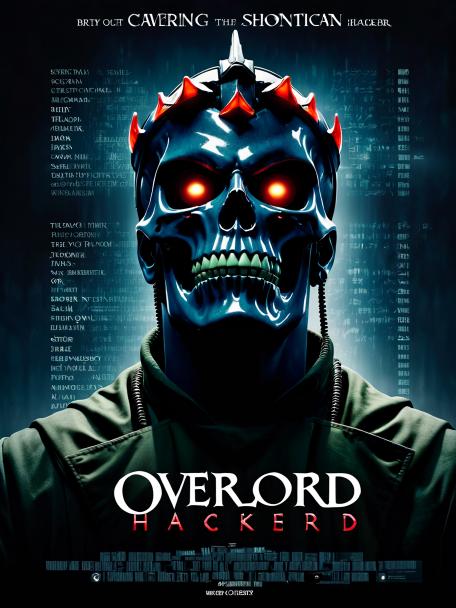 Overlord getting hacked by a computer.