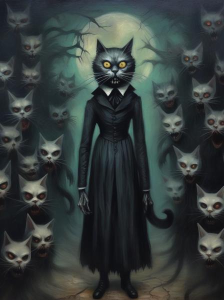 Irgendwas Schönes mit Katzen.