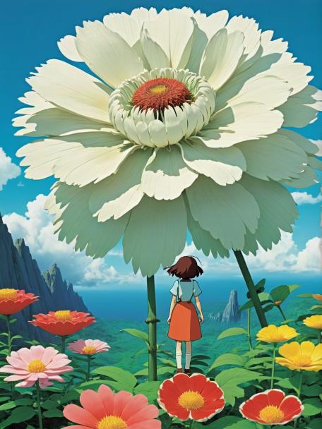 Studio Ghibli, Giant Flower.