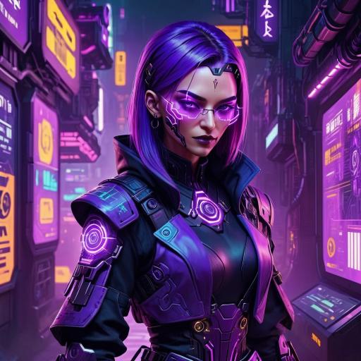 Fantasy, rogue-like, mages in purple.