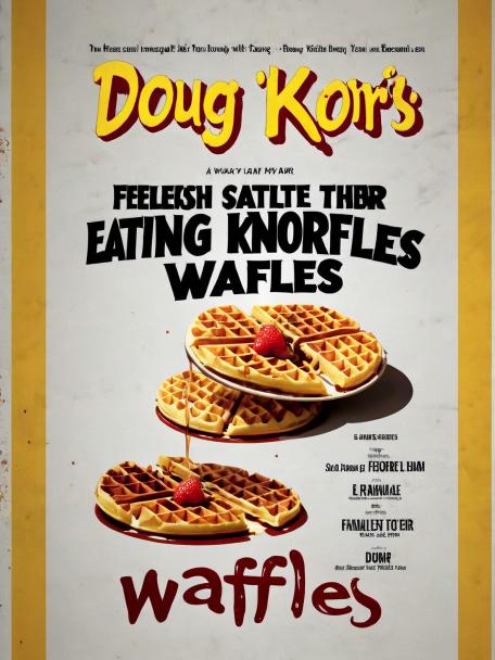 Doug Knorr's Eating Waffles.