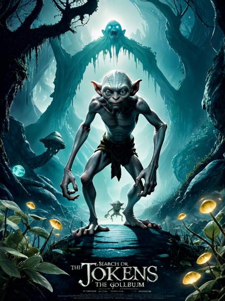 J.R.R. Tokens, the search for Gollum.