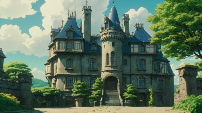 Studio Ghibli in the Old Castle.