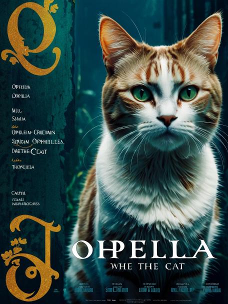 Ophelia the cat.