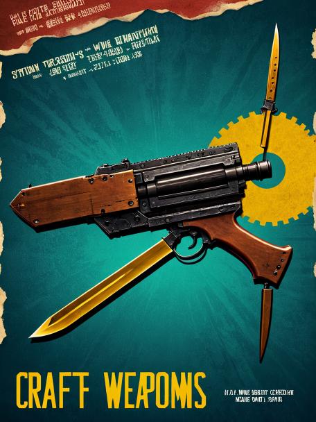 The crafters make weapons.