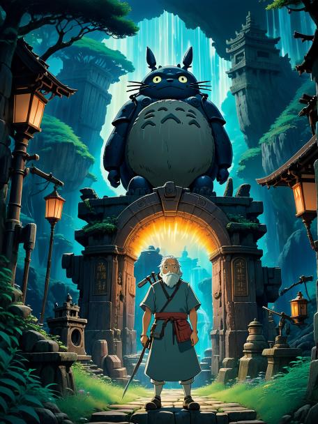 Studio Ghibli and Ancient Forge Master