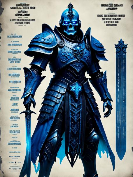 Blue Necromancer armor.