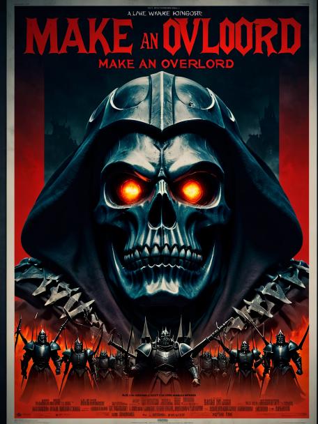 Make an overlord poster.
