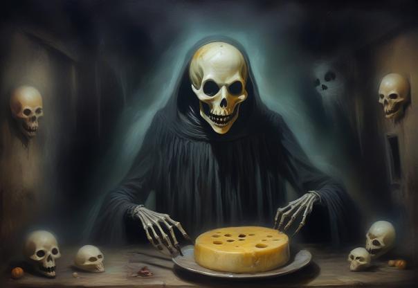 S-S-Scary ghost cheese.